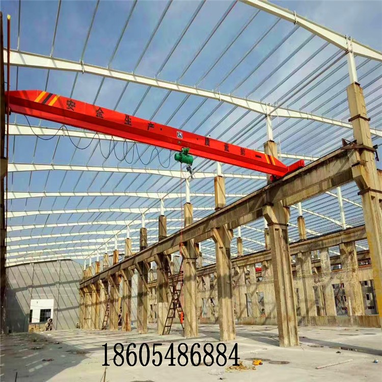 湖南省長沙市LDA型電動葫蘆單梁起重機 手動單梁起重機2t3t4t5t