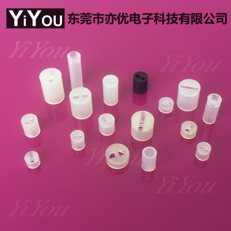 F3 F5 LED燈套發光二極管塑料支架間隔柱墊高座發光管座二孔圓柱