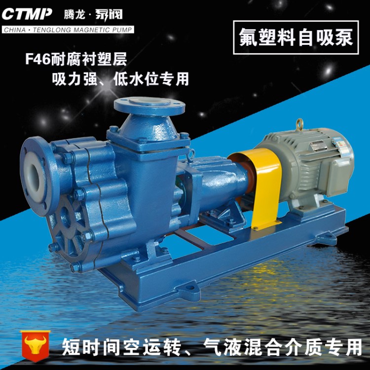 FZB氟塑料自吸泵 转料泵 耐高温离心泵 耐酸自吸泵 衬氟自吸泵