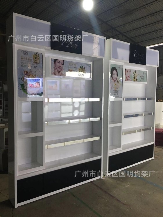 亞克力展示柜 背柜化妝品柜 展覽展示柜 護(hù)膚產(chǎn)品柜 廠家供應(yīng)