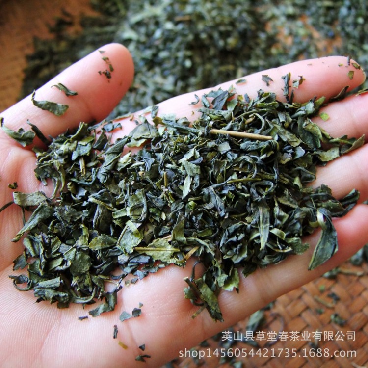 高山绿茶香片绿茶碎花草茶奶茶原料餐饮用茶低档茶叶散装批发