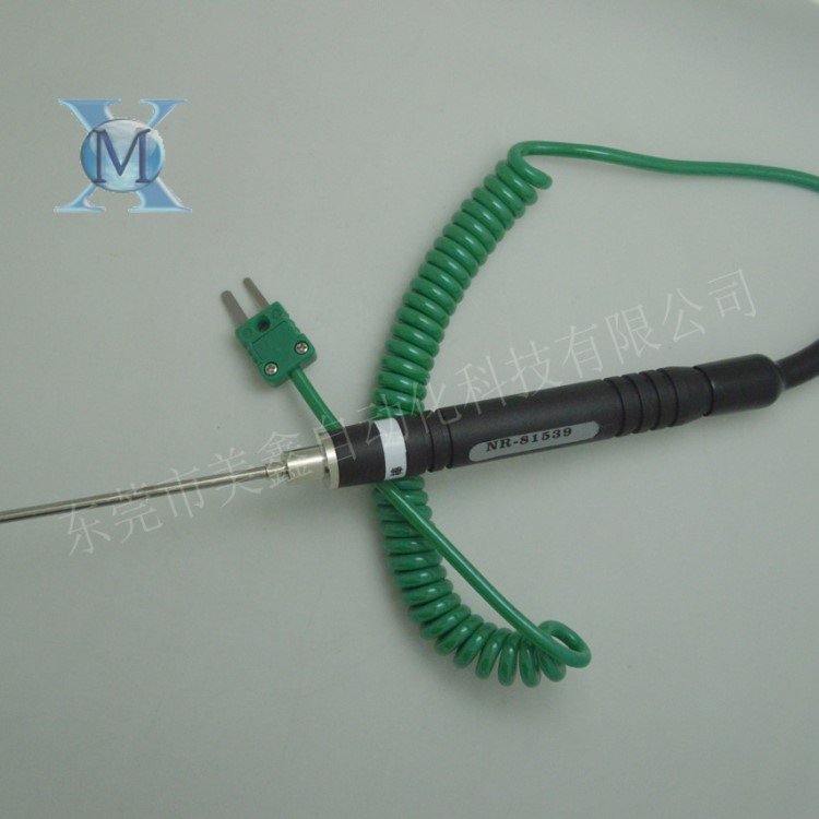 耐高溫液體探溫針K型鎧裝尖頭表面熱電偶NR-81539