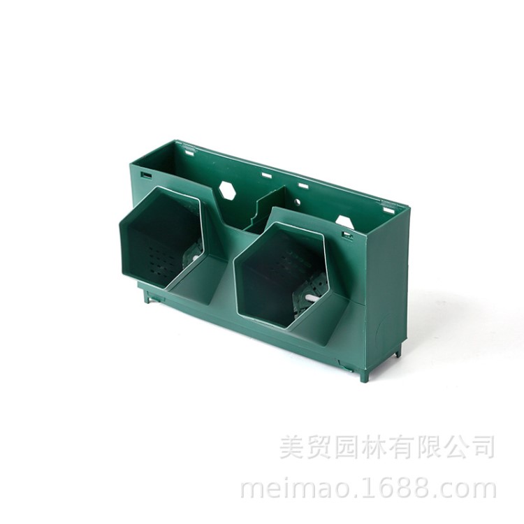 廠家直銷(xiāo)植物綠墻花盆景觀墻壁立體壁掛式垂直綠化墻批發(fā) 90杯
