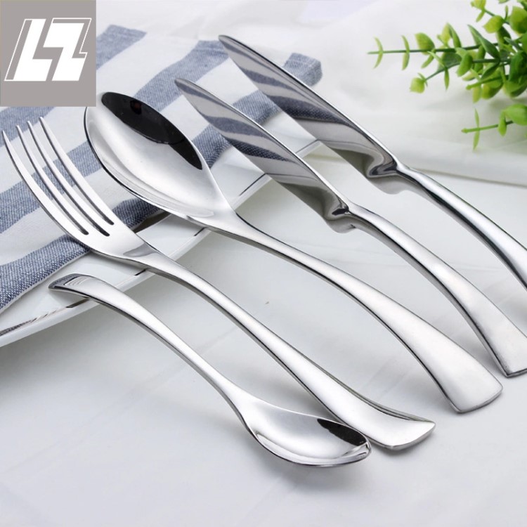 廠家直銷 德國三件套不銹鋼餐具 餐廳可定制加工牛排刀叉勺子套裝