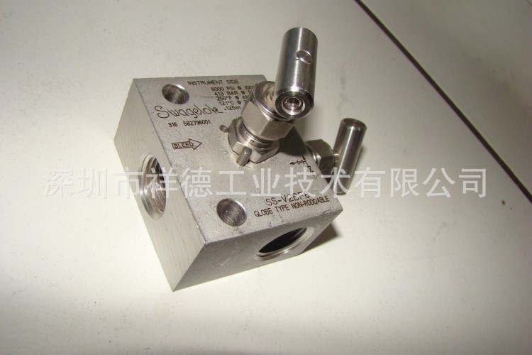 美國Swagelok世偉洛克316不銹鋼高溫高壓二閥組 SS-V2BF8