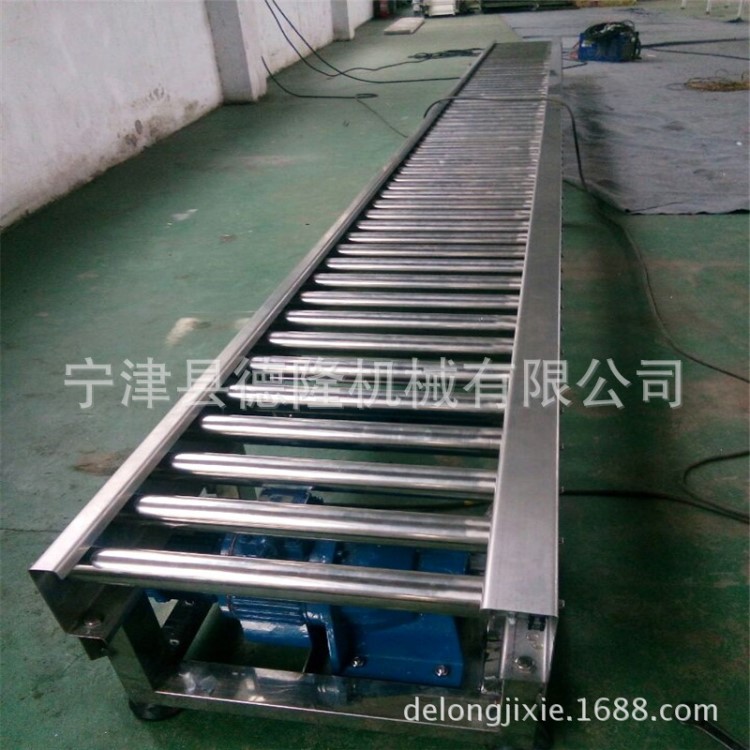 滾筒皮帶輸送機 輥子輸送機 動力輥道流水線 福來輪輸送機
