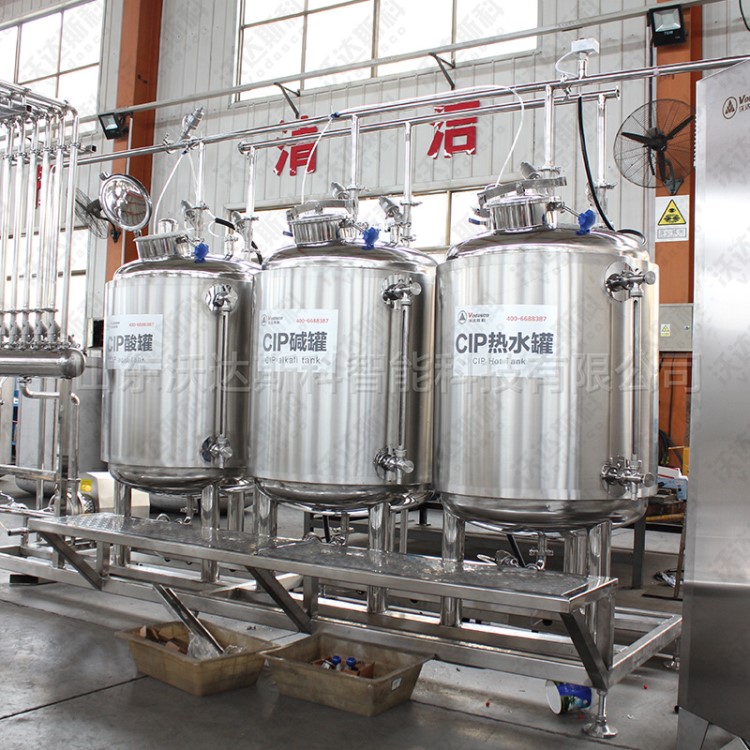 半自動鮮牛奶生產線 巴氏消毒機 供應全自動鮮奶生產線機器