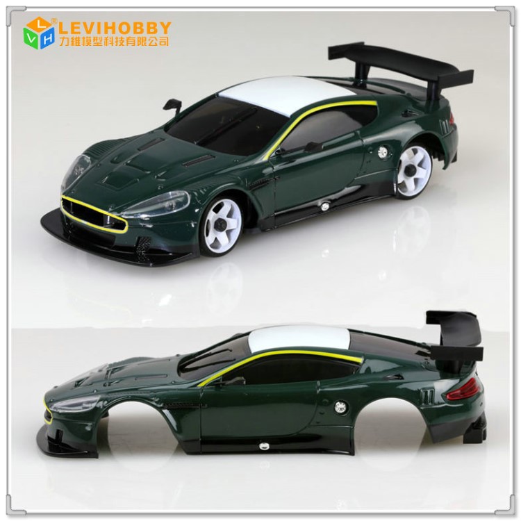 加厚ABS1:28遙控玩具汽車阿斯頓馬丁98MM軸距MINI-Q蚊車車殼