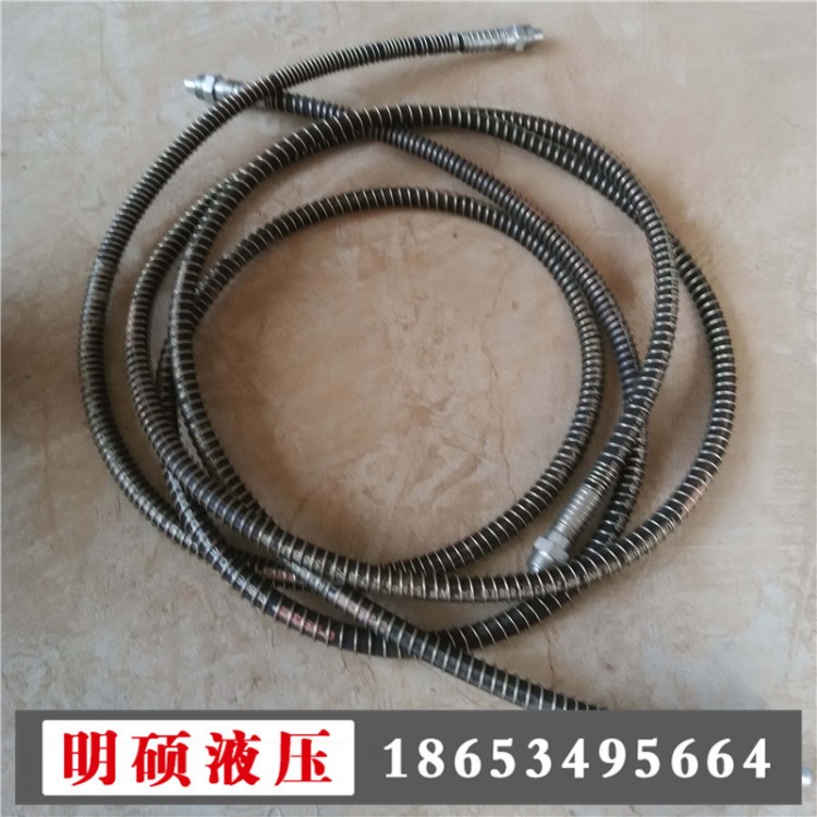 廠家供應超高壓油管液壓油管液壓膠管 耐高溫黑色液壓油管