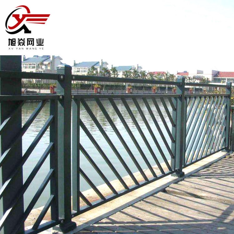 橋梁鋅鋼護(hù)欄廠家供應(yīng)河道河堤防護(hù)欄桿 橋梁景觀防撞欄