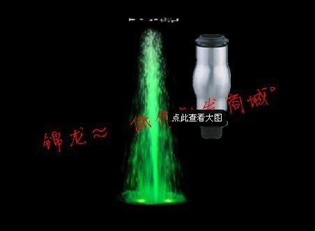 1寸DN25不銹鋼304歐式玉柱泡沫噴頭鼓泡加氣摻氣加氣歐冰水景景觀