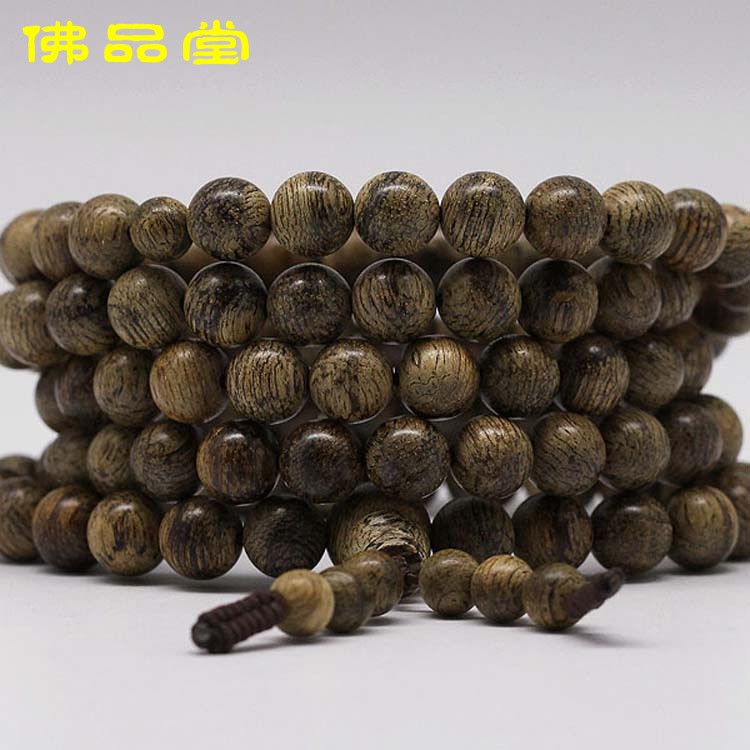 出廠價！加里曼丹一線產(chǎn)區(qū)直供老料天然沉香手串沉香佛珠 可收藏
