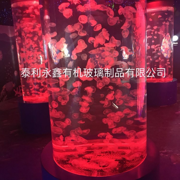 亞克力水族館 水族箱 有機(jī)玻璃水族展覽魚缸 海洋館工程