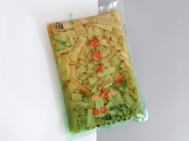 味付筍干日式料理味付竹筍/味付筍片調(diào)味筍味付麻筍1kg