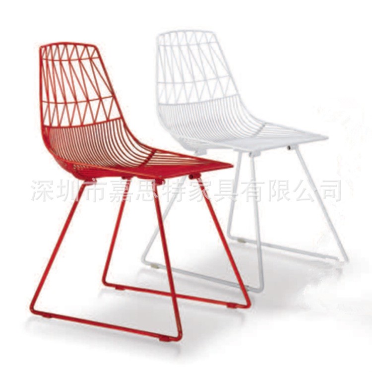 嘉思特家具新款上市 金屬網椅 咖啡廳休閑椅 鐵絲椅商用洽談椅