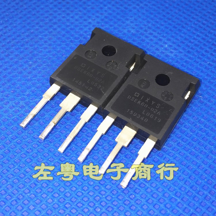 原裝拆機(jī) DSEK60-02A 60A 200V IXYS艾克塞斯快恢復(fù)二極管