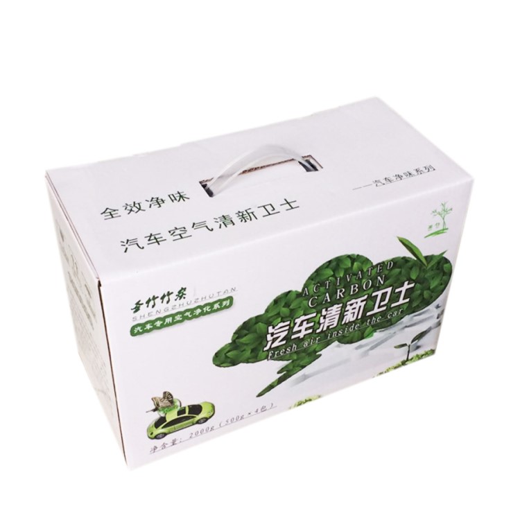 圣竹竹炭 汽車禮品裝 家居除味 2000g 竹炭包批發(fā) 凈化空氣