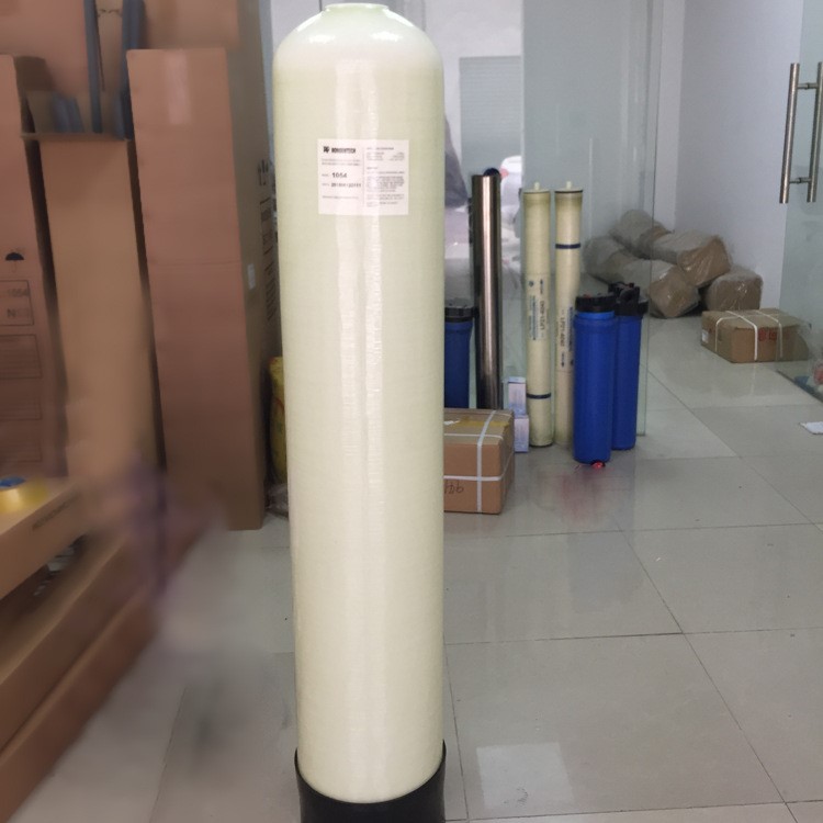 1054玻璃钢罐过滤器 水处理树脂罐白钢RONSENTECH砂碳过滤桶