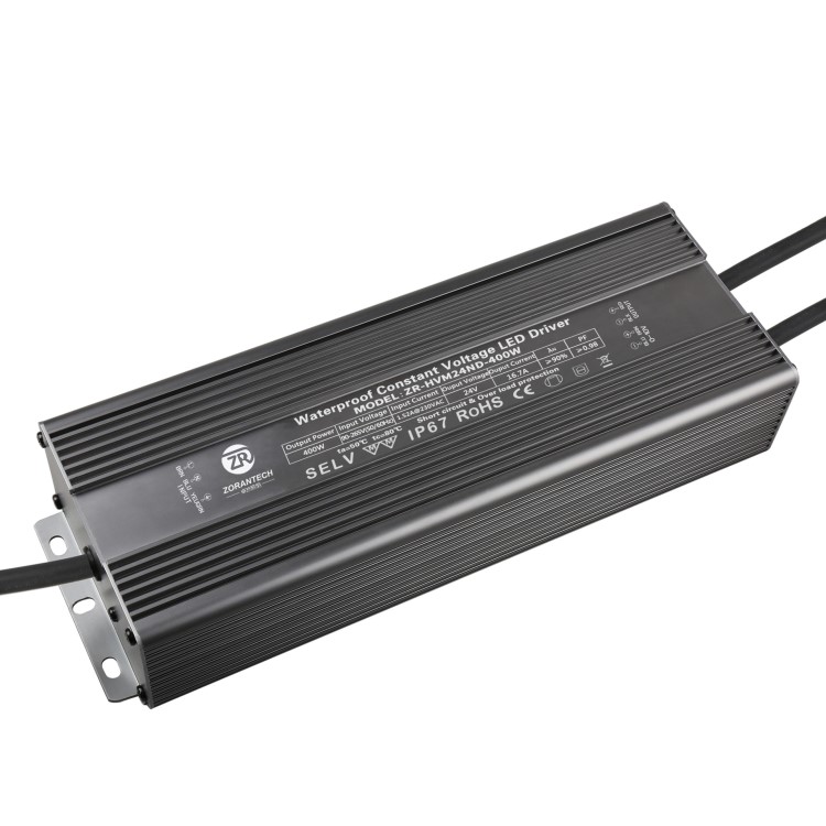 新款DALI調(diào)光電源400WLED燈恒壓防水調(diào)光驅(qū)動電源24VDALI電源驅(qū)動