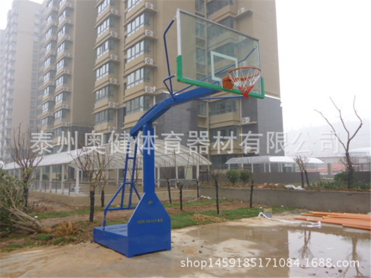 戶外 移動(dòng)仿液壓籃球架 寬臂標(biāo)準(zhǔn)移動(dòng)式籃球架