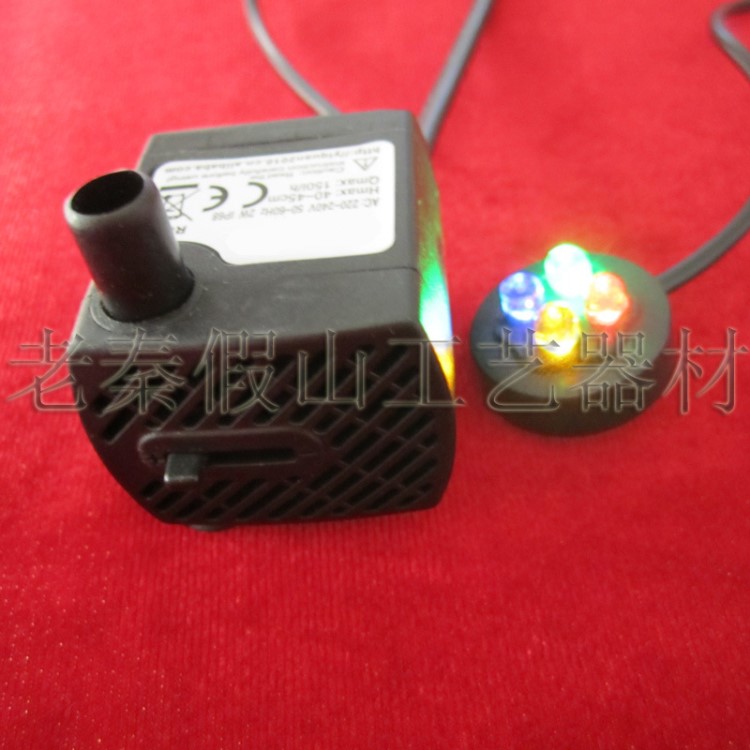 多功能潛水泵 揚(yáng)程40-45cm LED微型水泵 磁力泵