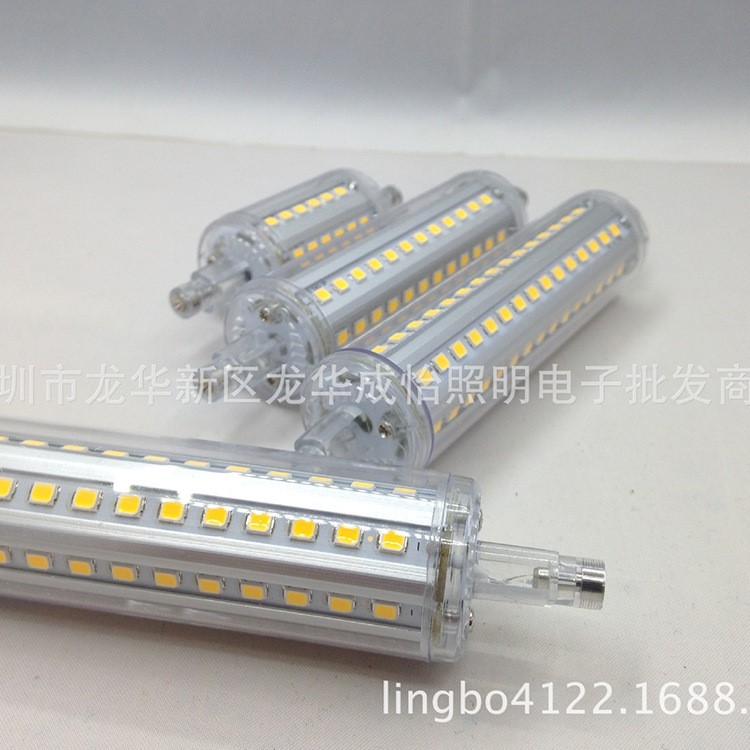 廠家直銷 新款R7S玉米燈橫插燈85-265V 36 72LED 360度發(fā)光 節(jié)能