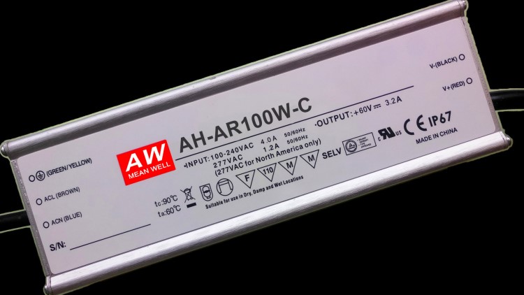 100W 路燈電源 3C 明偉 英飛特 茂碩替換