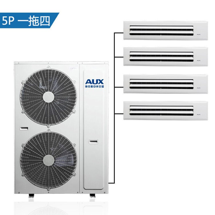 AUX/奧克斯 一拖四小6匹多聯機嵌入式變頻中央空調DLR-140W/DCZ2
