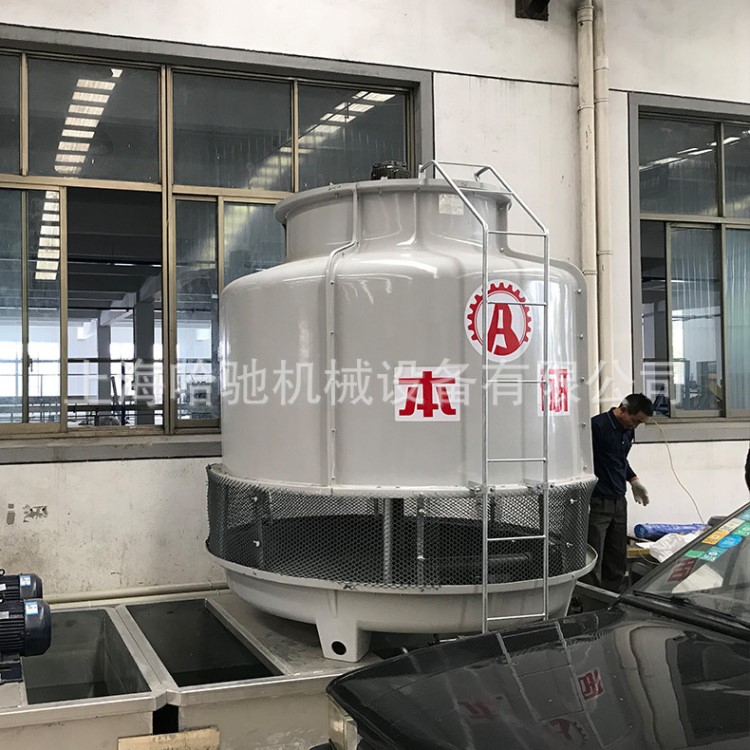 生產直供小型BY-R-60T圓形逆流式冷卻水塔 玻璃鋼涼水塔廠家批發