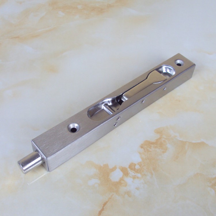 厂家批发自动插销不锈钢盒插 弹簧插销304防火子母门暗插销门插销