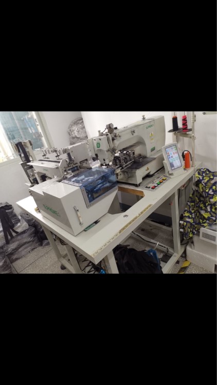 舒普全自動接松緊帶機，縫紉機，工業縫紉機
