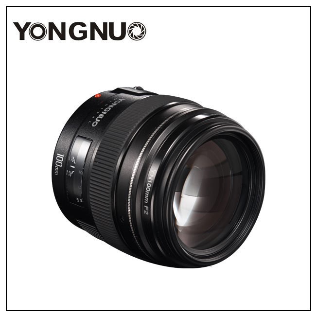 永諾中遠(yuǎn)攝定焦鏡頭YN100mm F2C 適用佳能數(shù)碼單反相機(jī)