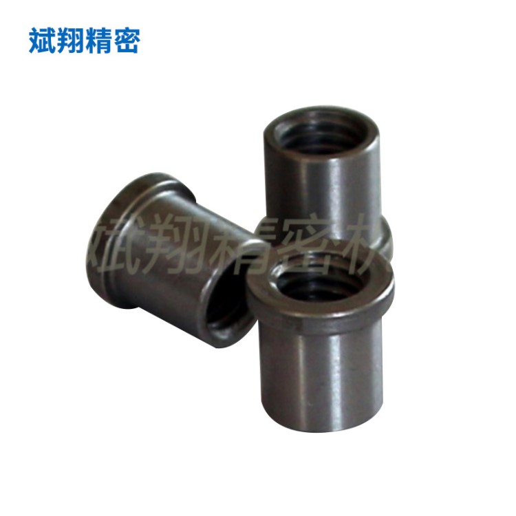 【銅嵌件】鐵螺母，銅嵌件，銅件，小零件加工廠家定制