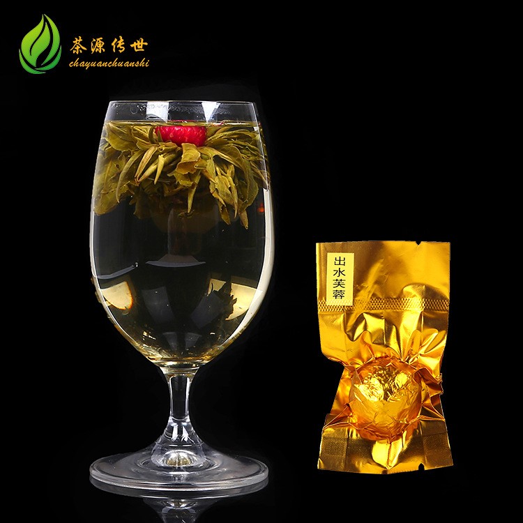 茶源世家工藝花果茶批發(fā) 金銀花茶茉莉花茶會(huì)開花的茶量大從優(yōu)