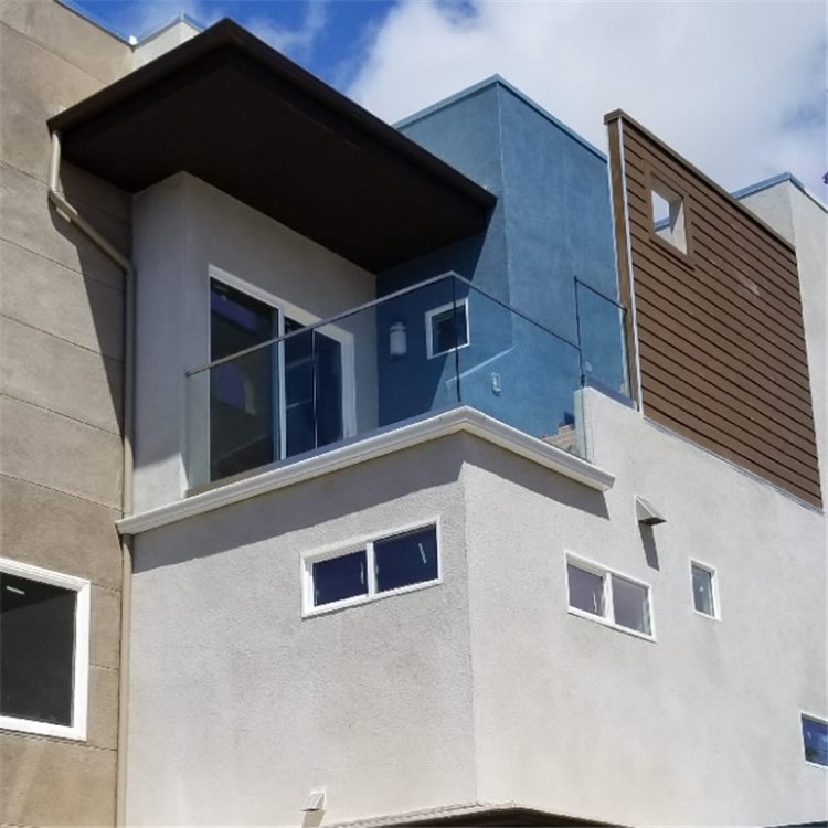 兒童樂園威海市地槽鋼化玻璃護欄