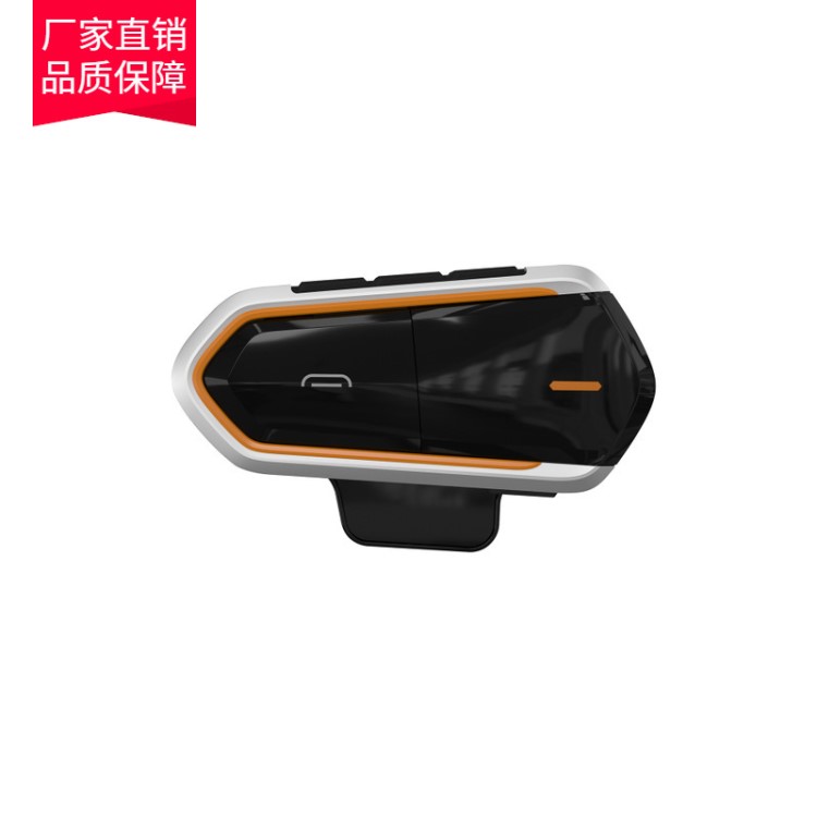爆款QTBE6工廠摩托車頭盔藍(lán)牙對講機(jī)全新私模藍(lán)牙無線FM對講機(jī)
