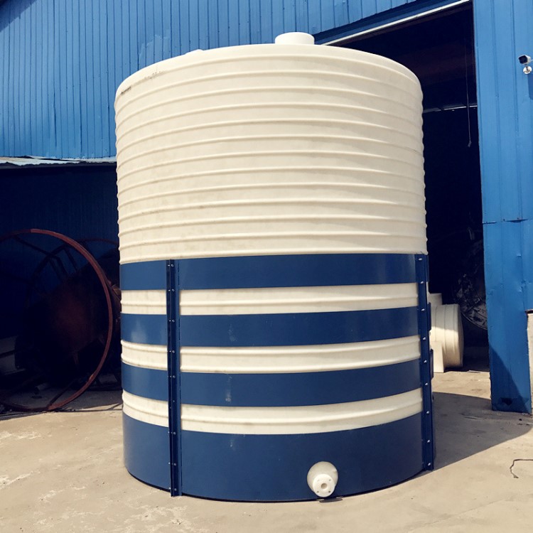 廠家直銷 圓柱形40噸pe塑料水箱 pe罐 塑料儲罐