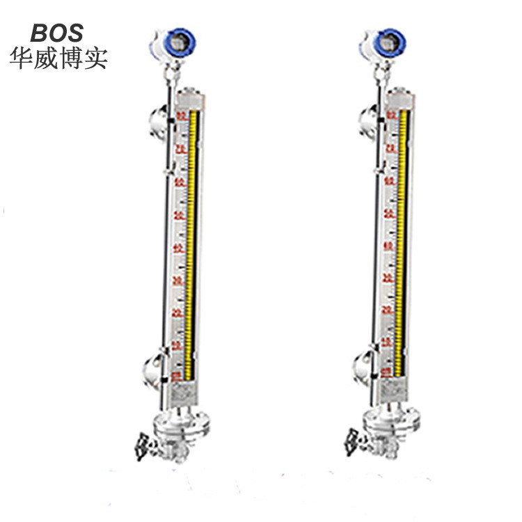顶装(底装)远传型磁性翻版液位计    华威博实供应 质量保障