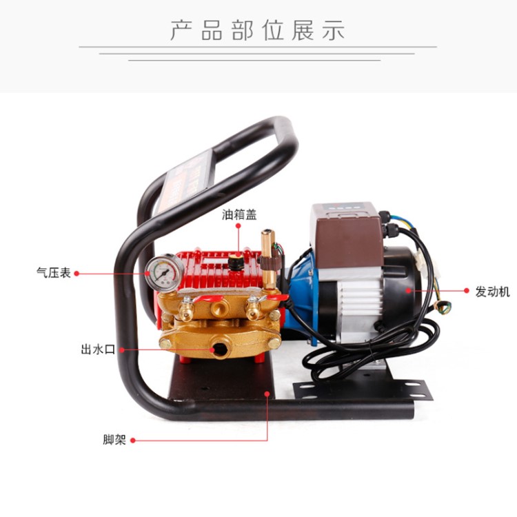 供應回力便攜手提數(shù)碼變頻噴洗機 高壓清洗機跨境