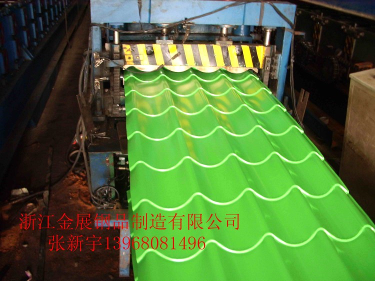 陜西西安地區古建筑仿古彩鋼琉璃瓦828,765,825,800大量供應