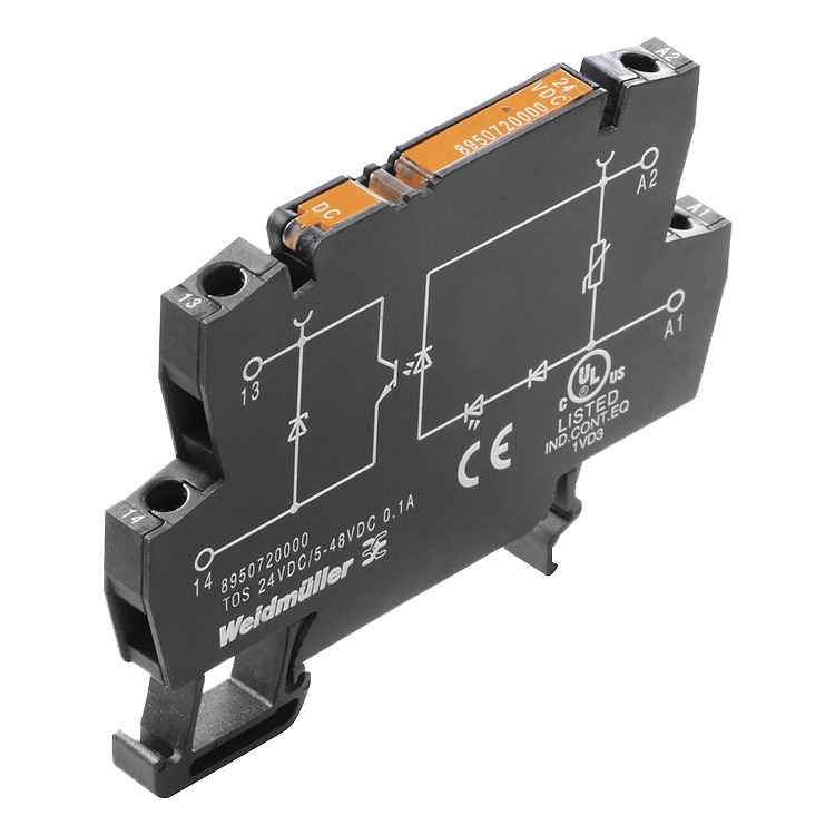 魏德米勒固態繼電器 TOS 230VAC/48VDC 0,1A 螺釘聯接 現貨供應