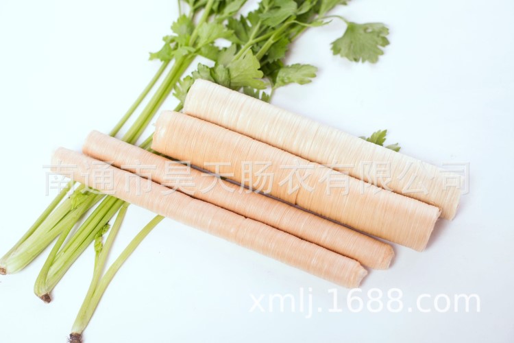 Collagen casing供應蛋白腸衣批發加工定制灌制香腸腸衣口徑26