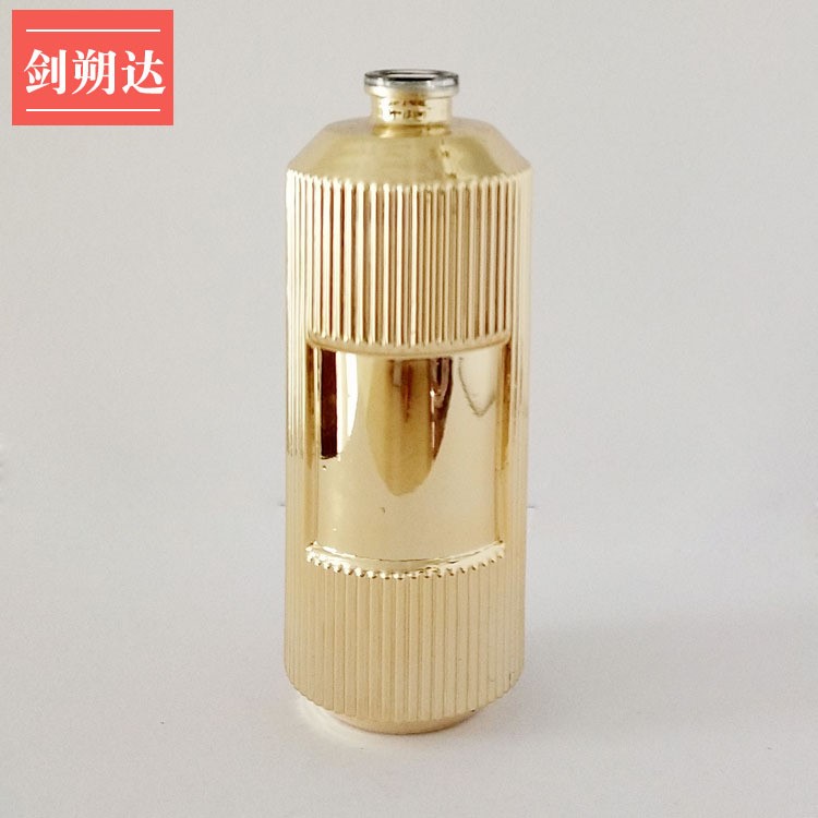 化妝品瓶電鍍 玻璃瓶身電鍍 香水瓶電鍍 顏色可定制  UV真空鍍膜
