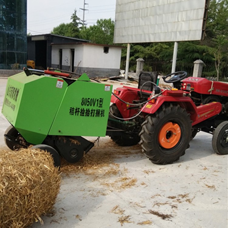 云南通海小哎秸稈撿拾收集機(jī)廠家視頻 麥草撿拾捆草機(jī)廠家