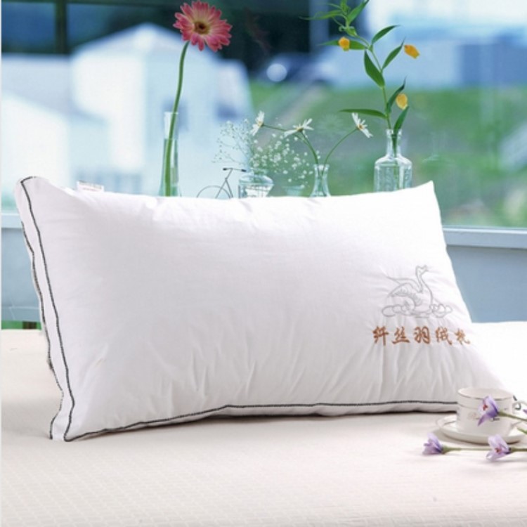 虧本羽絲絨枕芯護頸枕芯全棉枕頭芯清倉甩賣單人枕頭可水洗