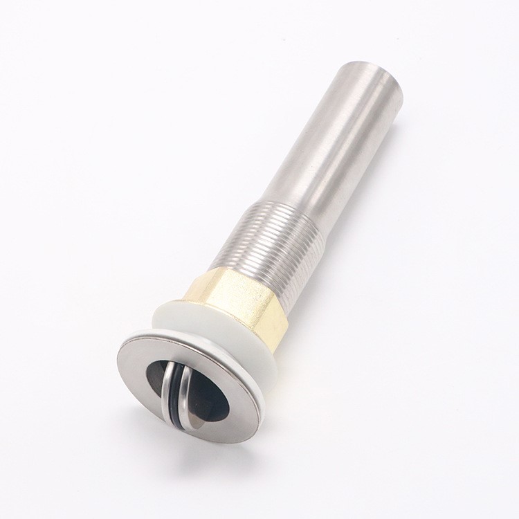 不銹鋼面盆下水器 洗臉盆臺盆拉絲翻板下水器 廠家直銷 批發(fā)