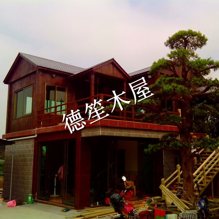河南木房子木別墅 房 四川定制休閑木屋建造房家裝建材設(shè)施及施工