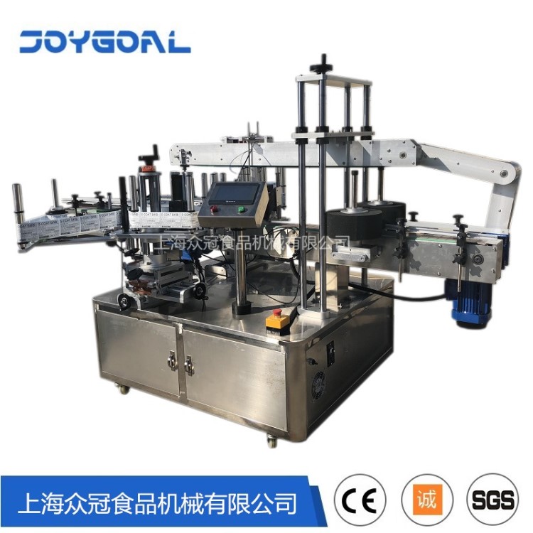 廠家直銷 洗衣液消毒液貼標(biāo)機(jī)洗發(fā)水護(hù)發(fā)素雙面全自動(dòng)貼標(biāo)機(jī)