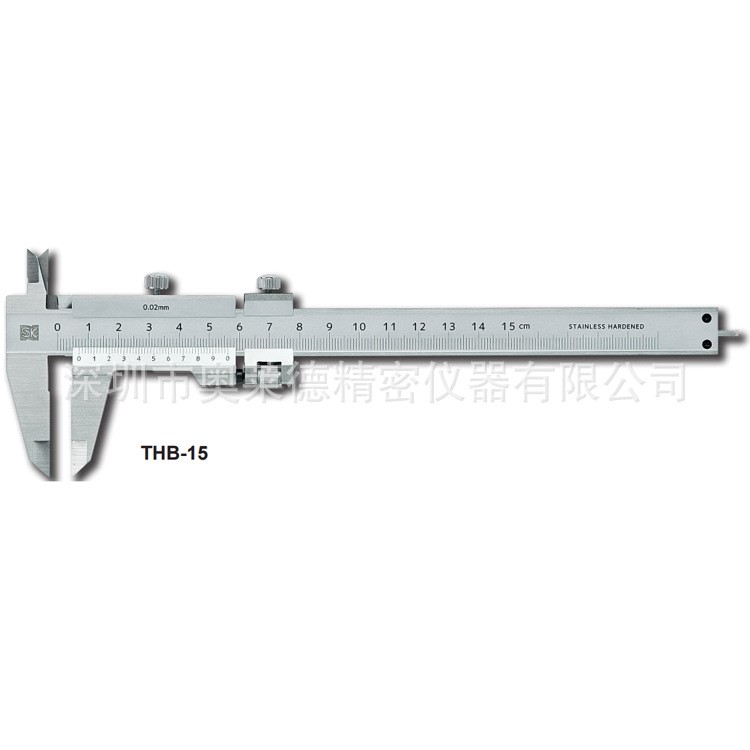 供應(yīng)日本sk新瀉精機(jī)M型游標(biāo)卡尺THB-15 THB-20 THB-30 深度尺