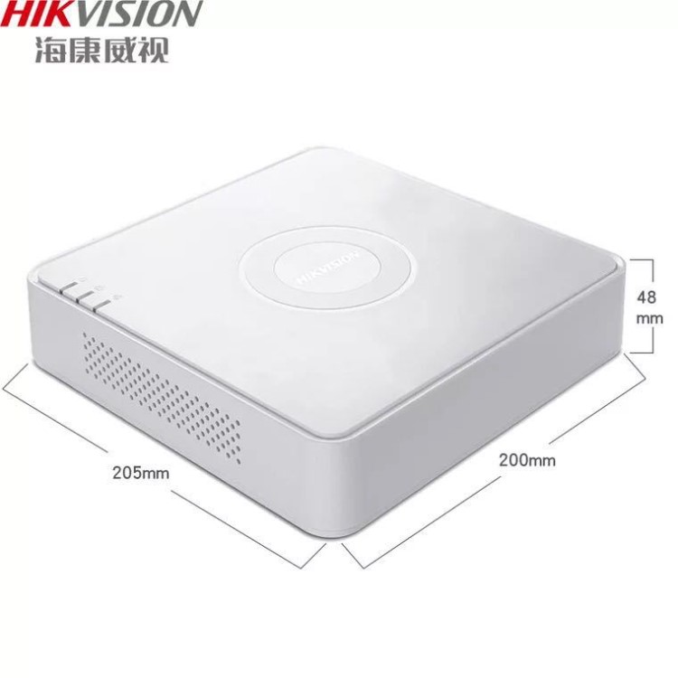 海康威視8路網絡高清硬盤錄像機DS-7108N-F1（B)遠程監控主機NVR